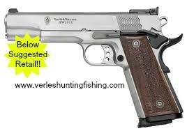 Smith & Wesson Pro Model SW 1911 9mm-adjustable sight Model#8047