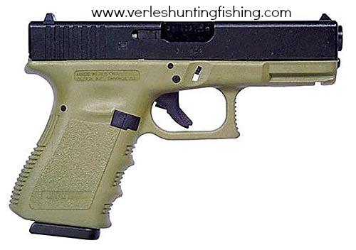 Glock G23 Compact 2/13RD 4" 40SW - OD Green